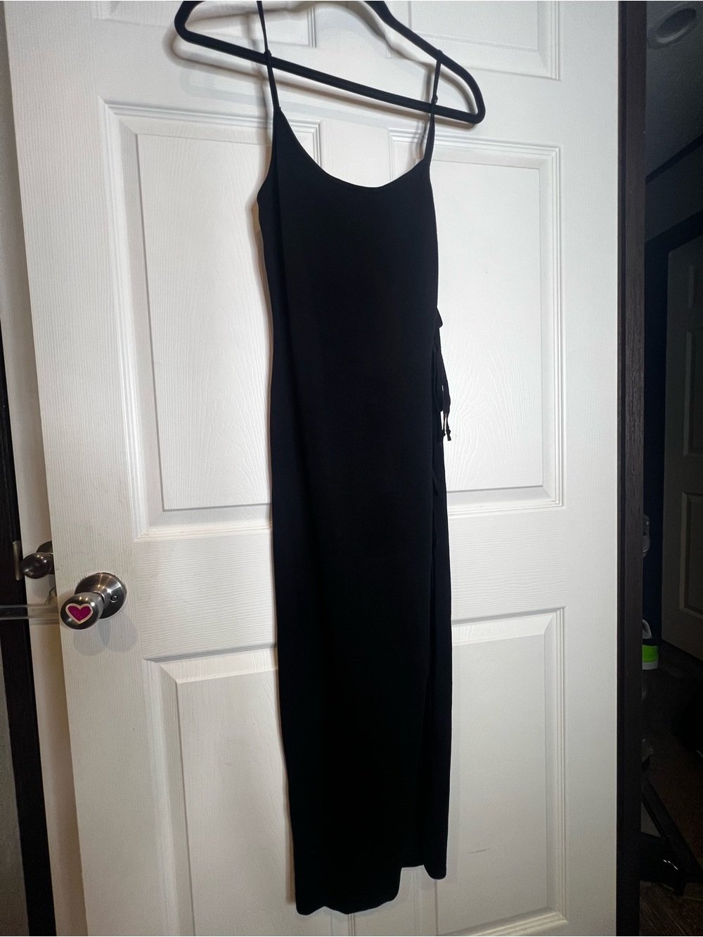 Sexy XSmall Hera Collection maxi dress TIES down one side
